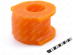 Stabilizer bushing, front suspension (end)., Product Code 1-01-514, Polyurethane, Image №3