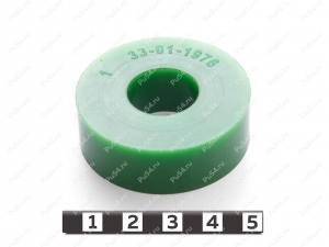 Кольцо прямоугольного сечения 45,0*18,5*15,0, Product Code 33-01-1976, Polyurethane, PU54/M80/зеленый, Image №1