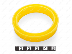 Уплотнение поршня 63x50x12/L=12.6 аналог TGL 6359 исполнение A, Product Code 70-08-26562, Polyurethane, PU54/M95/желтый, Image №3
