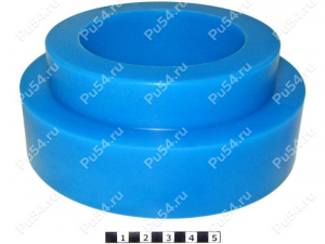 Spring spacer, rear suspension, lift + 30mm, Product Code 3-12-0113-87, Polyurethane, Image №1