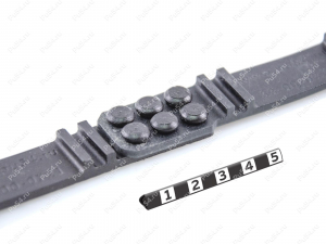 Fixing strap with clasp (small), Product Code 33-00-0721, Polyurethane, brown, Image №7