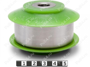 Control arm rear silent block, front suspension (sectional)., Product Code 15-16-233, Polyurethane, Image №1