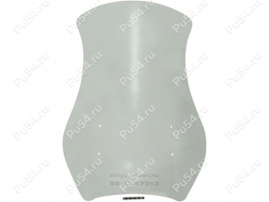 Motorcycle windshield KAWASAKI VERSYS 650 2007-2009 high, Product Code 55-44-17313P, Polyurethane, Image №1