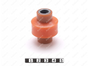 Сайлентблок амортизатора заднего верхнее крепление, Product Code 12-06-3667, Polyurethane, PU54/M72/оранжевый, Image №1