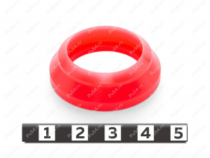 Уплотнение 36*25*12, Product Code 33-78-123, Polyurethane, PU54/M92/красный, Image №2