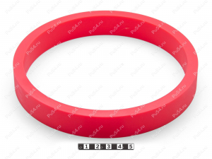 КП 038-02-009 Кольцо полиуретановое 180*160,2*25, Product Code 33-78-346, Polyurethane, PU54/M92/красный, Image №1