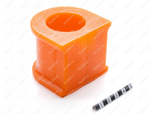 Втулка стабилизатора задней подвески,  ID =38мм, Product Code 18-01-028, Polyurethane, PU54i/K72/темно-оранжевый, Image №2