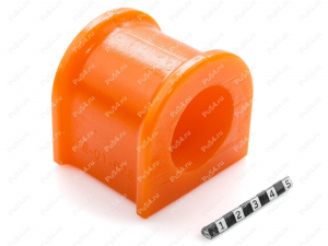 Втулка стабилизатора задней подвески,  ID =38мм, Product Code 18-01-028, Polyurethane, PU54i/K72/темно-оранжевый, Image №1