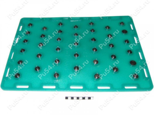 Anti-slipping plate, Product Code 33-00-072, Polyurethane, black, Image №1