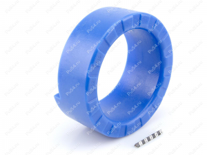 Spring spacer, rear suspension (lift +40 mm), Product Code 26-12-0104, Polyurethane, PU54/M80/зеленый, Image №2