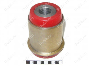 Lower control arm silent block, front suspension (pressed-in)., Product Code 1-06-0181, Polyurethane, Image №1