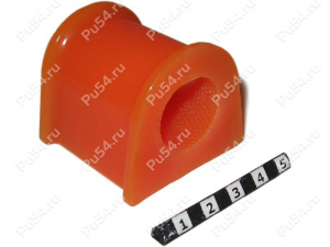 Stabilizer bushing, front suspension, ID =22,5 mm, Product Code 16-01-1292, Polyurethane, Image №1