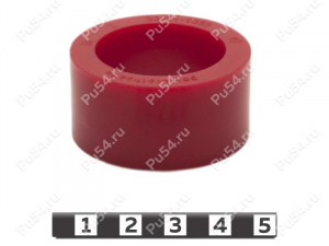 Polyurethane ring, Product Code 33-01-1055, Polyurethane, PU54/K65/red, Image №1