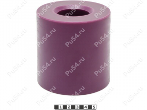 Vibration mount, Product Code 33-01-1059, Polyurethane, PU54/M87/пурпурный, Image №1