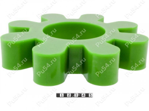 Sprocket, Product Code 33-01-1087, Polyurethane, PU54/K80/dark green, Image №1