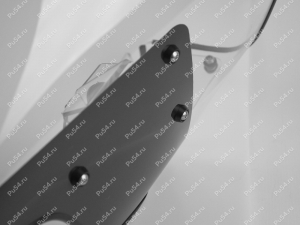 Snowmobile windshield one-piece BRP SKI-DOO SKANDIC SPORT 600EFI, 2021, with clamps, Product Code 50-20-80014, Polyurethane, Image №6