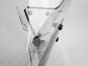 Snowmobile windshield one-piece BRP SKI-DOO SKANDIC SPORT 600EFI, 2021, with clamps, Product Code 50-20-8004, Polyurethane, Image №6