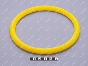Манжета полиуретановая шевронного типа 120*140*9, Product Code 33-78-332, Polyurethane, PU54/M95/желтый, Image №2
