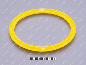 Манжета полиуретановая шевронного типа 120*140*9, Product Code 33-78-332, Polyurethane, PU54/M95/желтый, Image №1