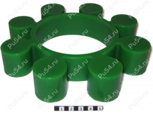 Sprocket D 194 x d 100 x h 35, Product Code 33-01-754, Polyurethane, PU54/M80/green, Image №1