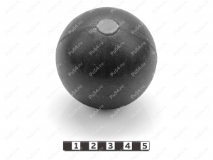 Gas/oil pipeline cleaning ball, Product Code 62-65-065, Polyurethane, PW54/K87/синий, Image №2