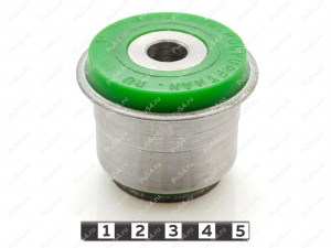 Upper arm silent block, front suspension, pressed-in, Product Code 19-06-2141, Polyurethane, Image №2