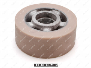 Колесо D 140 x d 100 x H 55 (восстановление), Product Code 333-01-1011, Polyurethane, PU54/K92/бежевый, Image №1