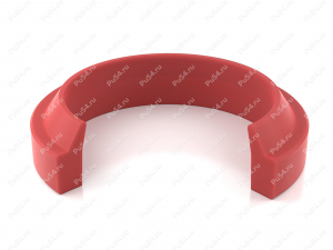 Грязесъемник 9х13х12х2,5 аналог SA 9/S Aston Seals, Product Code 70-02-000239, Polyurethane, PU54/M92/красный, Image №2