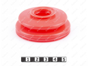Ball-joint dust boot, Product Code 31-05-011, Polyurethane, PU54/E72/red, Image №1