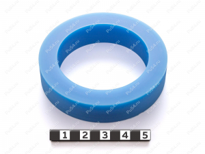 Ролик полиуретановый для протяжки кабеля 70*50*15, Product Code 33-78-066, Polyurethane, PU54/M87/синий, Image №1