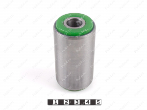 Сайлентблок рессоры малый 14,2*38,1*70*64, Product Code 19-06-902, Polyurethane, PU54/M80/зеленый, Image №1