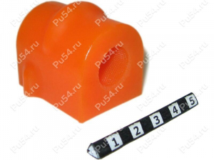 Stabilizer bushing, front suspension, ID =15,5 mm, Product Code 24-01-2050, Polyurethane, Image №1