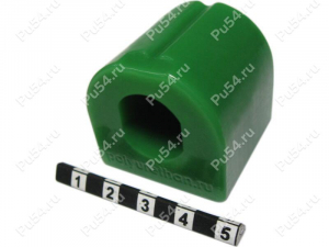 Stabilizer bushing, front suspension, ID=18.5 mm, Product Code 24-01-207, Polyurethane, Image №1