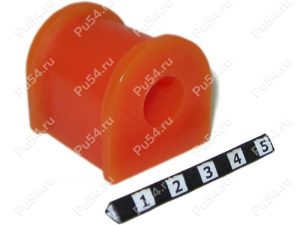 Stabilizer bushing, rear suspension, ID =14,5 mm, Product Code 24-01-2119, Polyurethane, Image №1