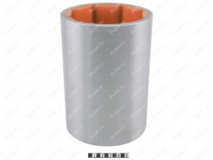 Polymer-metal bearing D 115 x d 90 x H 160, Product Code 33-01-1207, Polyurethane, PU54i/K72/темно-оранжевый, Image №1