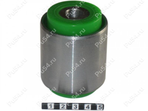 Low trailing arm silent block, rear suspension (body), pressed-in, Product Code 1-06-0361, Polyurethane, Image №1
