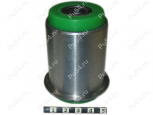 Control arm outer silent blockm, rear suspension, pressed-in, Product Code 1-06-0631, Polyurethane, Image №1