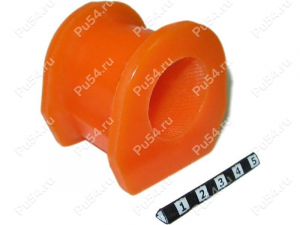 Stabilizer bushing, front suspension, ID =30,5 mm, Product Code 16-01-250, Polyurethane, Image №1