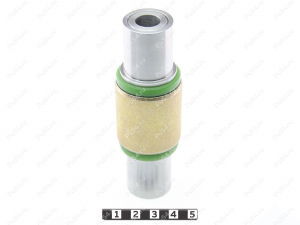 Frontal lower lateral arm silent block, rear suspension (underframe) (pressed-in), Product Code 3-06-6951, Polyurethane, PU54/M80/green, Image №1