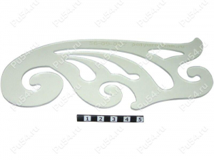 Tailor's ruler №7, Product Code 56-09-007, Polyurethane, Image №1