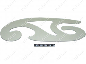 Tailor's ruler №8, Product Code 56-09-008, Polyurethane, Image №1