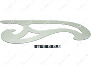 Tailor's ruler №10, Product Code 56-09-010, Polyurethane, Image №1
