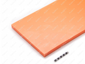 Прокладка под полушпалы APC-LVT, Product Code 33-01-1640, Polyurethane, PU54i/K72/темно-оранжевый, Image №2