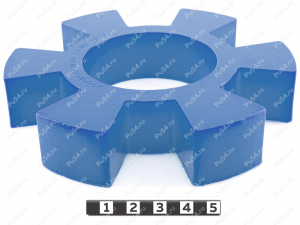 Sprocket, Product Code 33-01-1073, Polyurethane, PU54/M71/orange, Image №3