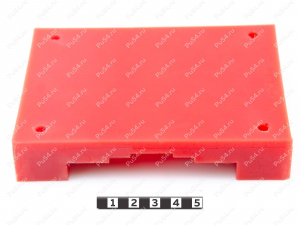 Sponge for gripping the rock 25 * 100 * 130, Product Code 33-01-1204, Polyurethane, PU54/M92/красный, Image №2