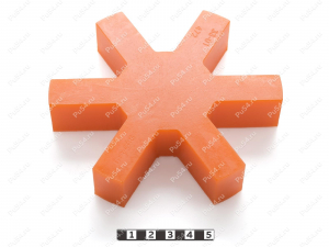 Sprocket GOST R 0894-96., Product Code 33-01-472, Polyurethane, PU54i/K72/темно-оранжевый, Image №1