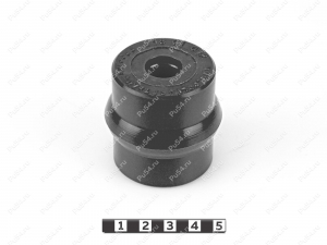 Stabilizer bushing, front suspension Volga., Product Code 18-01-012, Polyurethane, PU54/M72/оранжевый, Image №2