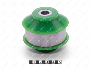 Сайлентблок рычага передней подвески задний, Product Code 24-16-440, Polyurethane, PU54/M80/зеленый, Image №1