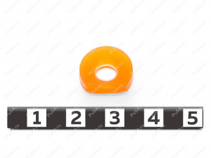 Шайба D14 x d6.5 x H4 мм., Product Code 33-01-1818, Polyurethane, PU54/M72/оранжевый, Image №1