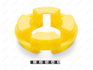 Эластичный элемент муфты MAGNALOY, аналог M570U, Product Code 33-99-9195, Polyurethane, PU54/M95/желтый, Image №1